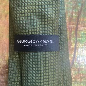 Giorgio Armani silk tie